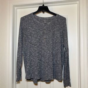 American Eagle Henley Long Sleeve